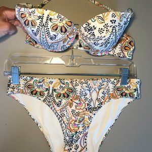 Bikini Bathing Suit - Never worn - Cute Pattern